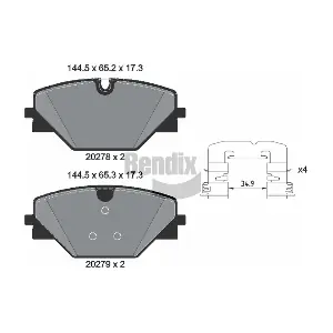 BPD2516 BENDIX Braking