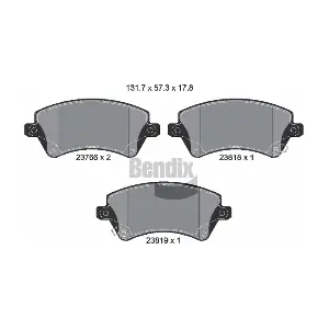 BPD1249 BENDIX Braking