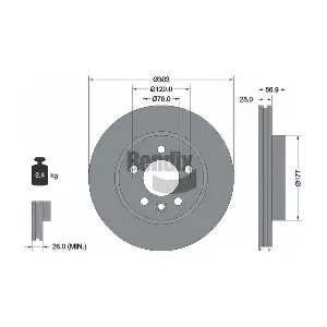 BDS1641 BENDIX Braking