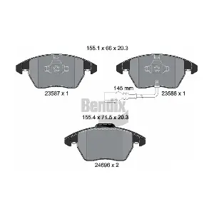 BPD1087 BENDIX Braking