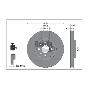 BENDIX Braking BDS2316