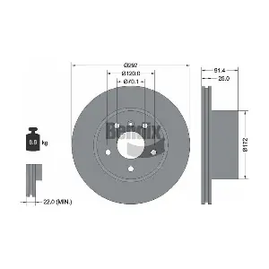 BDS1856 BENDIX Braking