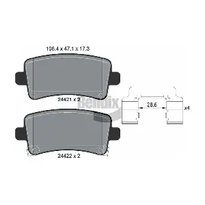 BENDIX Braking BPD1439