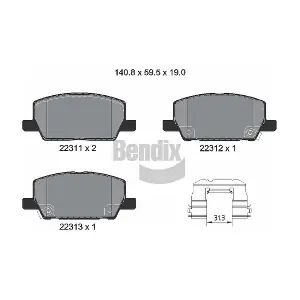 BENDIX Braking BPD2452