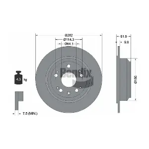 BDS1818 BENDIX Braking