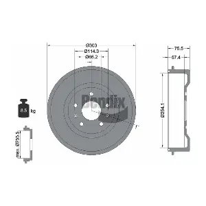 BDM1089 BENDIX Braking