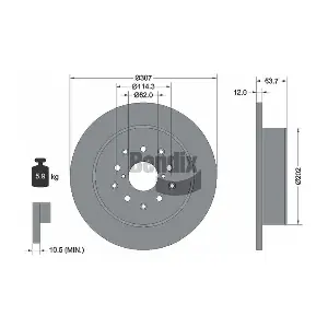 BENDIX Braking BDS2022