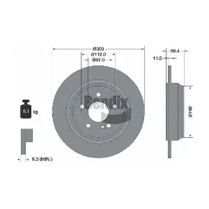 BENDIX Braking BDS1750