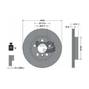 BDS2199 BENDIX Braking
