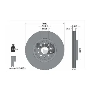 BDS2287HC BENDIX Braking
