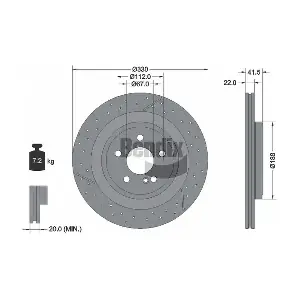 BDS1496HC BENDIX Braking