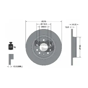 BENDIX Braking BDS1181