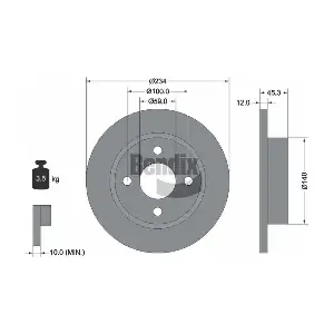 BDS1378 BENDIX Braking
