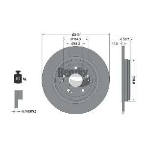 BDS2108 BENDIX Braking