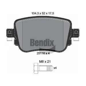 BPD1325 BENDIX Braking