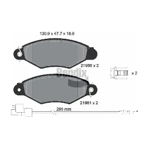 BENDIX Braking BPD1551