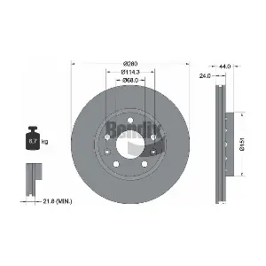 BENDIX Braking BDS1011HC
