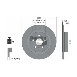BDS1507 BENDIX Braking