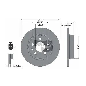 BDS2361 BENDIX Braking