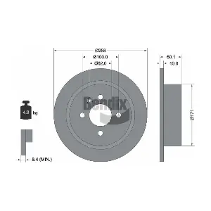 BDS1795 BENDIX Braking