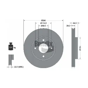 BENDIX Braking BDS2032