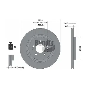 BDS2340 BENDIX Braking