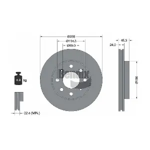 BENDIX Braking BDS1896