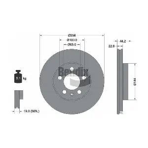 BDS1592 BENDIX Braking