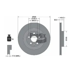 BENDIX Braking BDS2203