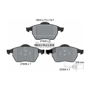 BENDIX Braking BPD1516