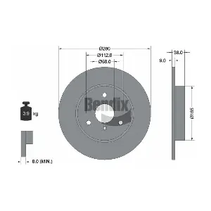 BENDIX Braking BDS1265