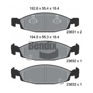 BENDIX Braking BPD2019