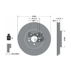 BDS1337HC BENDIX Braking