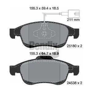 BENDIX Braking BPD1154