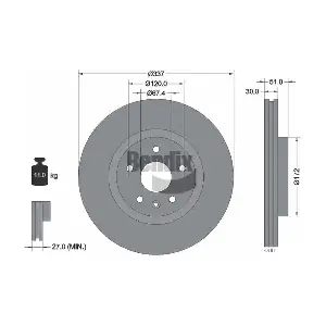 BENDIX Braking BDS1502