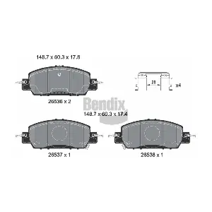 BENDIX Braking BPD2413