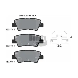 BENDIX Braking BPD1553
