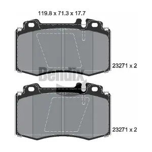 BENDIX Braking BPD1398