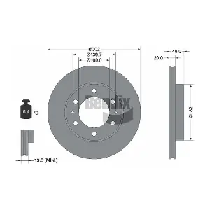 BDS2066 BENDIX Braking