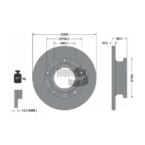 BENDIX Braking BDS1276