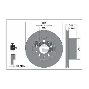 BDS2318 BENDIX Braking