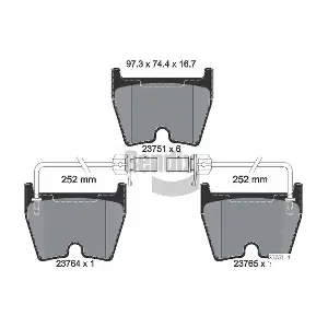 BPD2033 BENDIX Braking