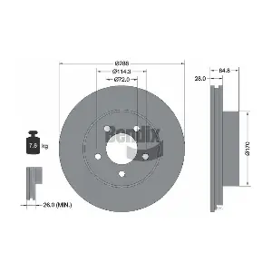 BDS1985HC BENDIX Braking
