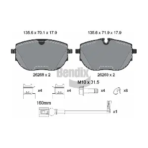 BENDIX Braking BPD2491
