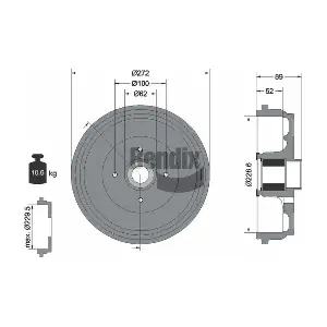 BENDIX Braking BDM1115