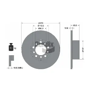 BDS1765 BENDIX Braking