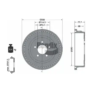BENDIX Braking BDM1078