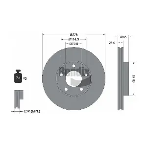 BDS1287 BENDIX Braking