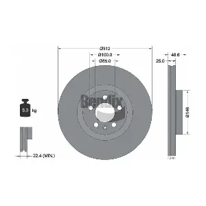 BDS1589 BENDIX Braking