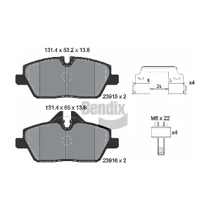 BPD1602 BENDIX Braking